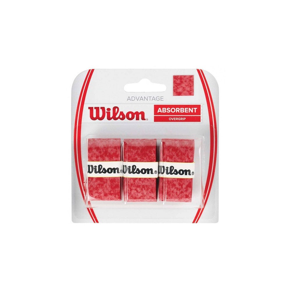 WILSON ADVANTAGE OVERGRIP RD 3PK WRZ4033RD