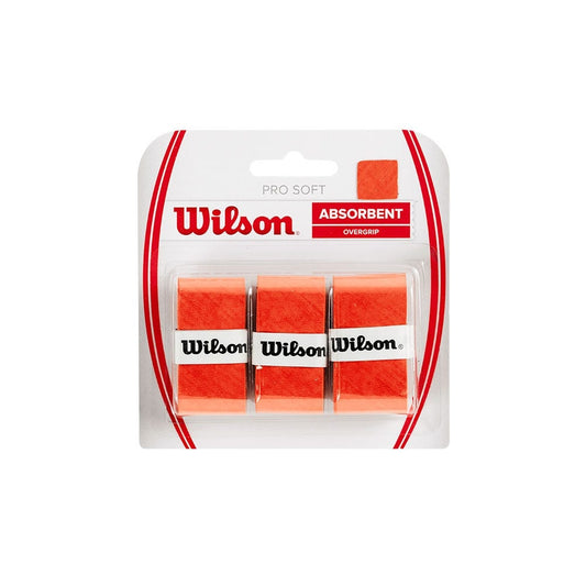 OVERGRIP WILSON PRO SOFT NARANJA