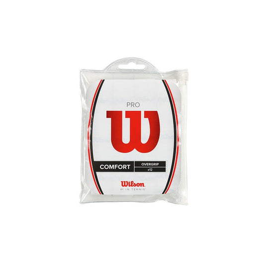 WILSON PRO OVERGRIP COMFORT 12PK BLANCO