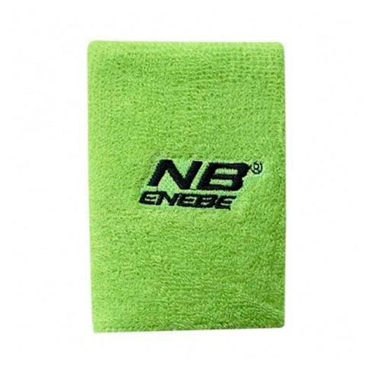 MUÑEQUERA ANCHA ENEBE VERDE FLUOR