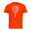CAMISETA HEAD PADEL TYPO 811442 NARANJA