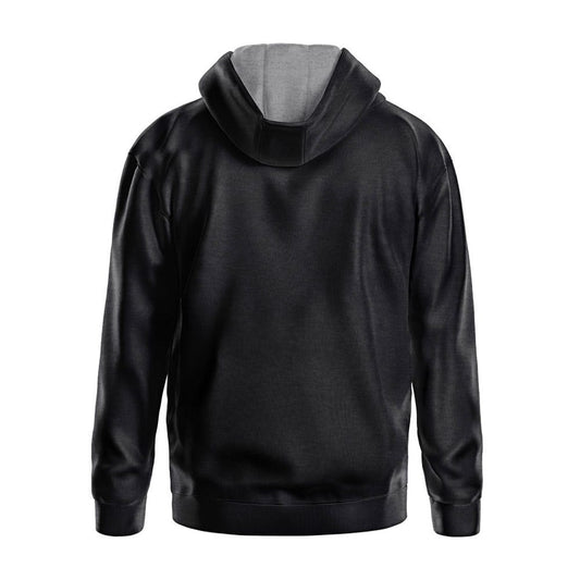 SUDADERA CAPUCHA SIUX MALI NEGRO