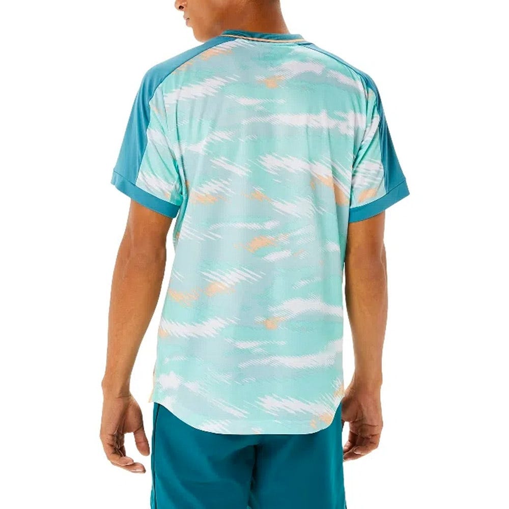 CAMISETA ASICS MATCH GRAPHIC ACUAMARINA