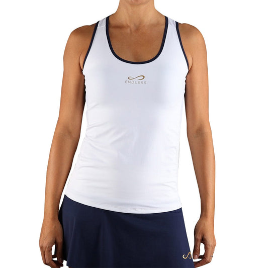 CAMISETA ENDLESS MILE MUJER BLANCO