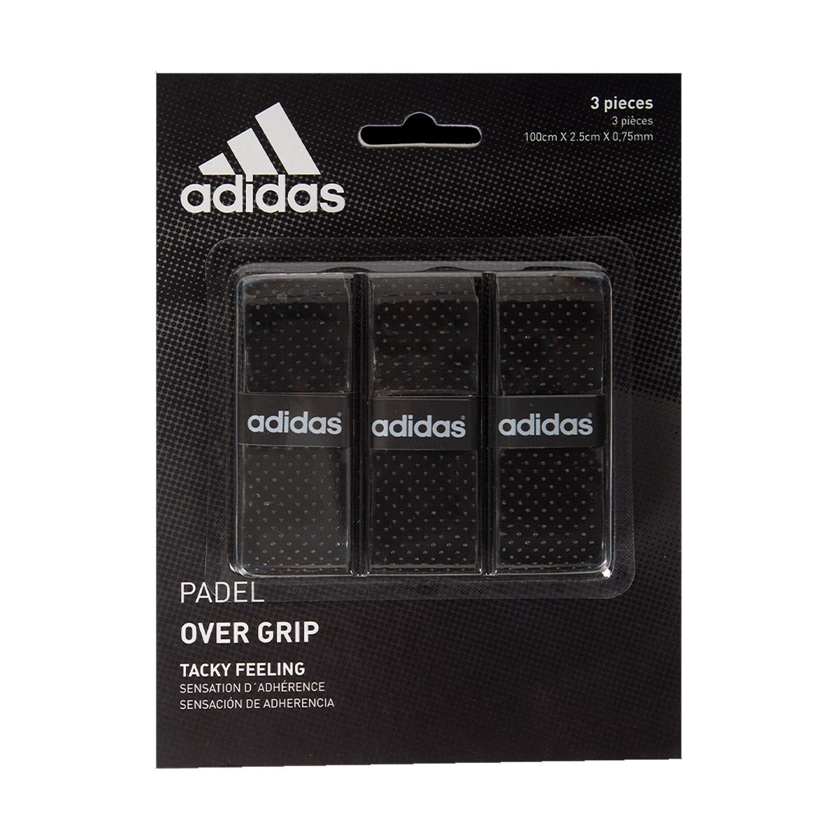 PACK OVERGRIP ADIDAS 3 UNIDADES AC2BA1BK