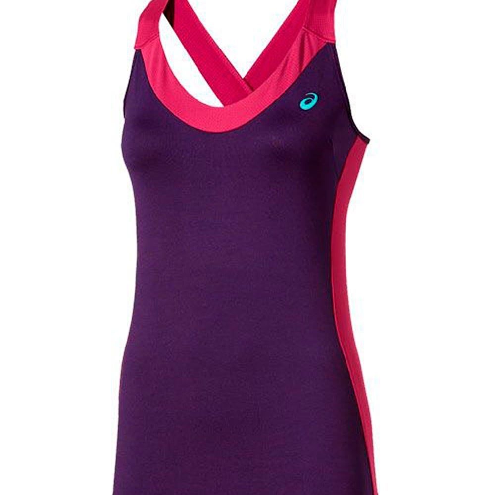 CAMISETA ASICS PADEL TANK TOP CEREZA