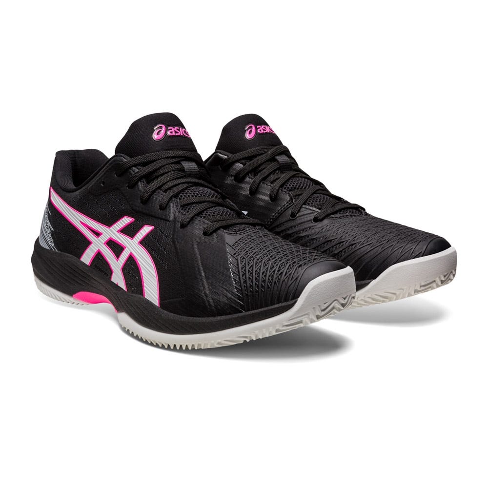 ASICS SOLUTION SWIFT FF CLAY NEGRO ROSA 1041A299 002