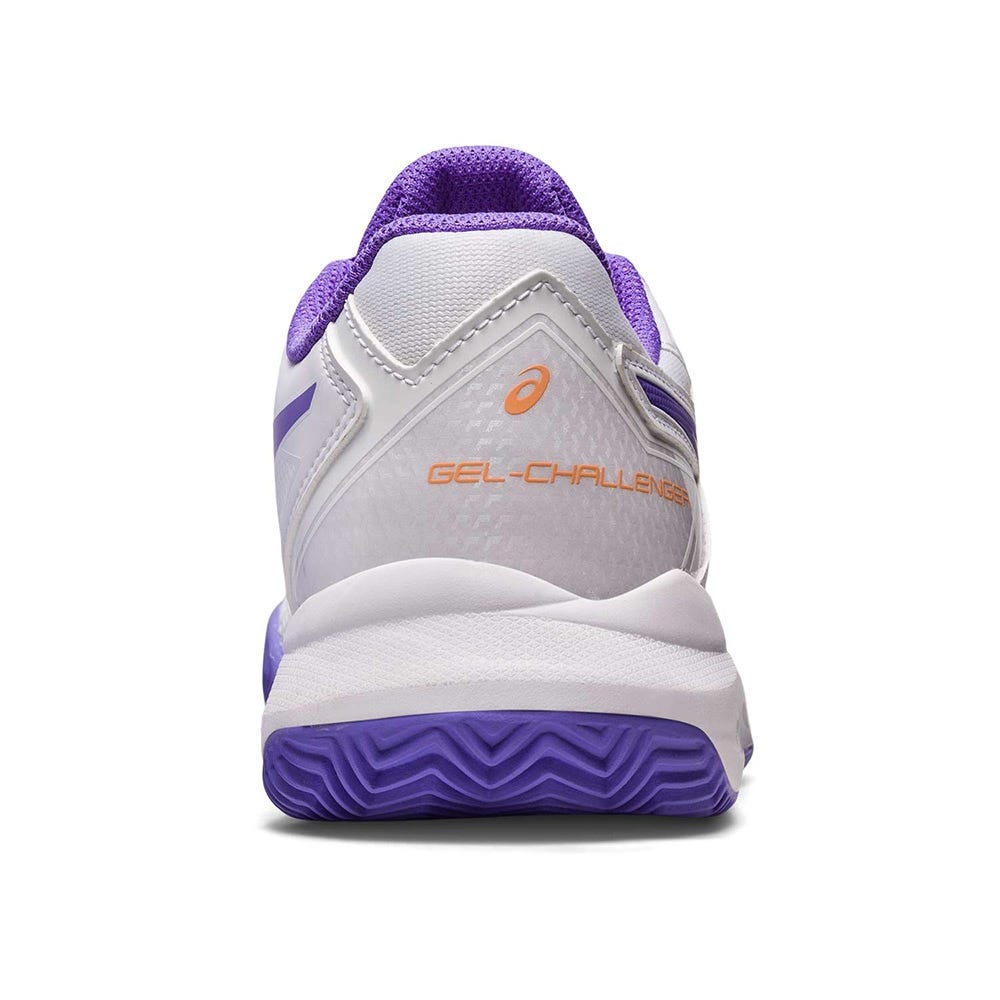 ASICS GEL-CHALLENGER 13 CLAY BLANCO Y MORADO MUJER 1042A165-104
