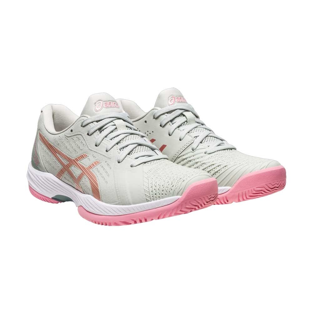 ASICS SOLUTION SWIFT FF PADEL GRIS ROSA MUJER 1042A204-020