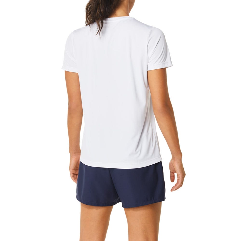 CAMISETA ASICS MUJER COURT GRAPHIC TEE 2042A259 MUJER BLANCO
