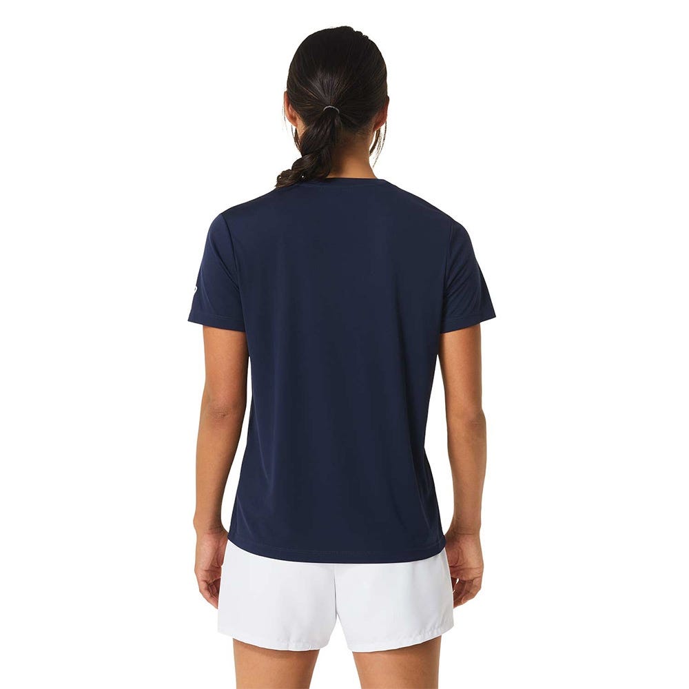 CAMISETA ASICS MUJER COURT GRAPHIC TEE 2042A259 MUJER AZUL
