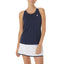 CAMISETA TIRANTES ASICS COURT MUJER AZUL MARINO