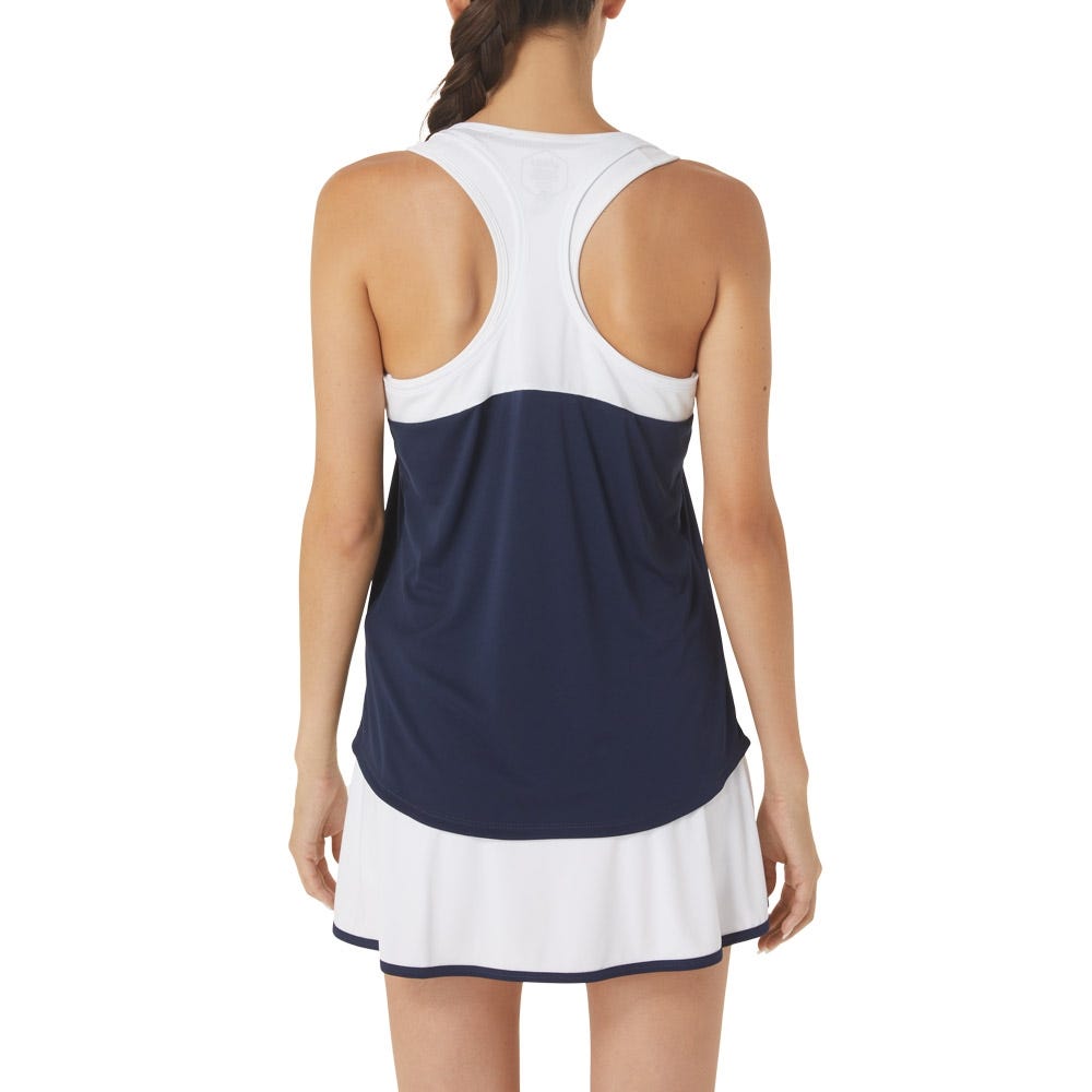 CAMISETA TIRANTES ASICS COURT MUJER AZUL MARINO