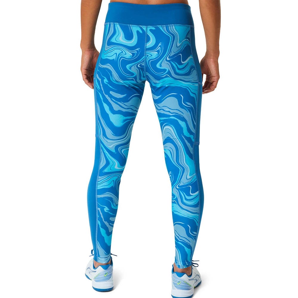MALLAS ASICS WOMEN GRAPHIC TIGHT 2042A270 MUJER AZUL