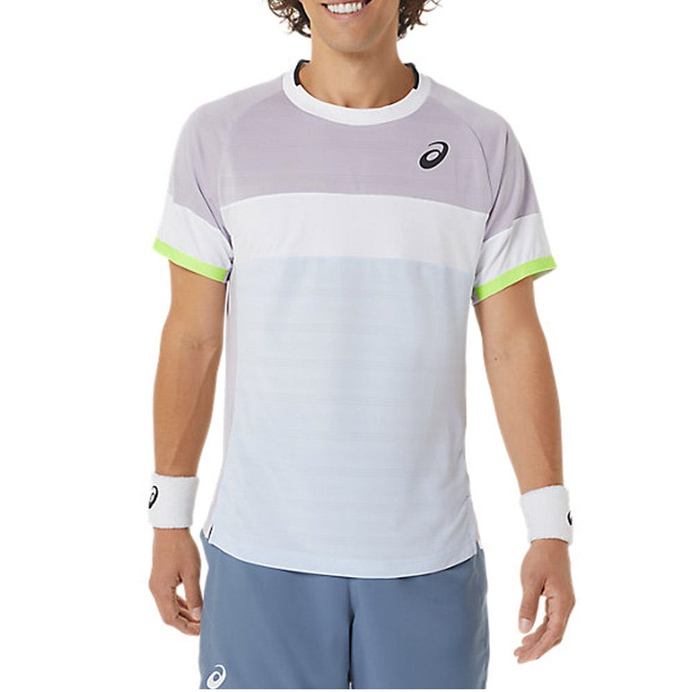 CAMISETA ASICS MEN MATCH SS TOP 2041A244 GRAY