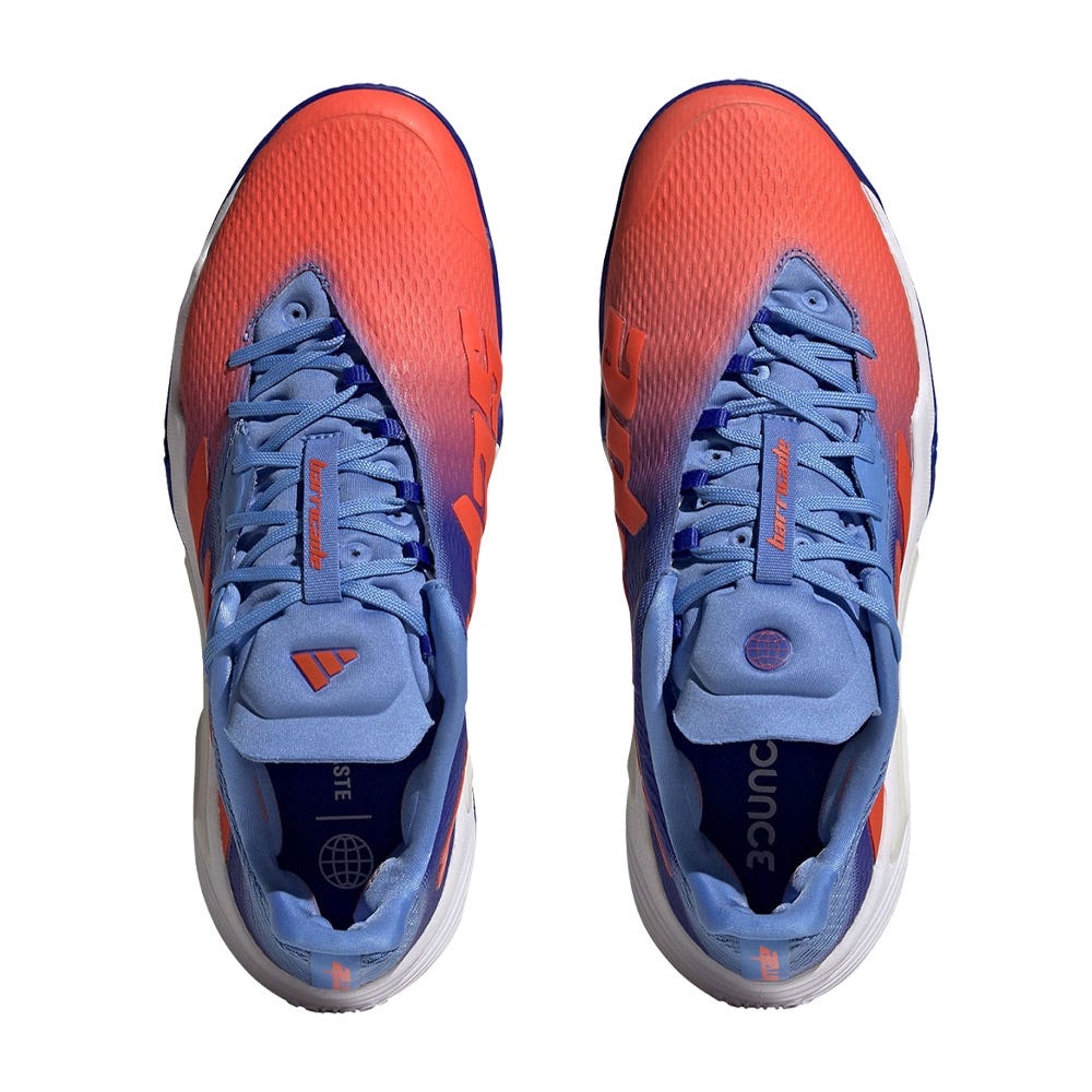 ADIDAS BARRICADE CLAY AZUL NARANJA HQ8424