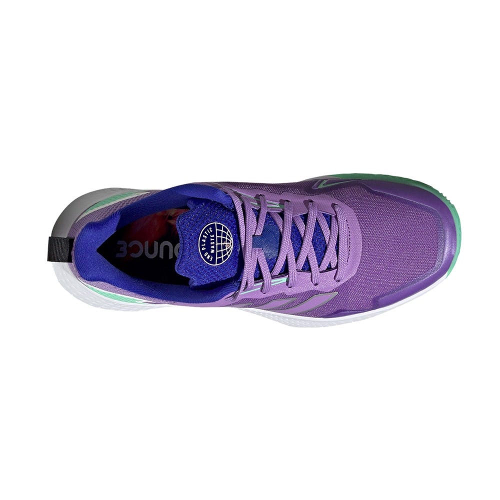 ADIDAS DEFIANT SPEED CLAY MORADO VERDE MUJER HQ8465