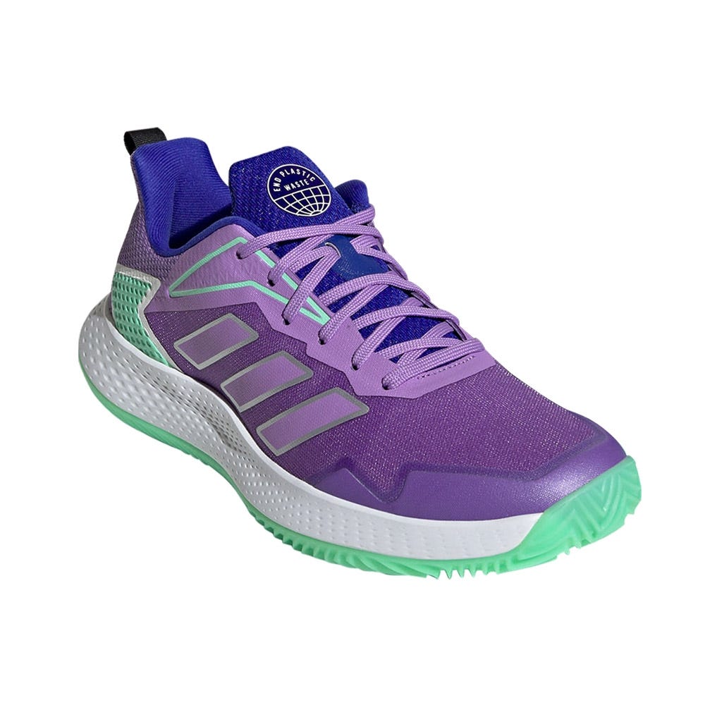 ADIDAS DEFIANT SPEED CLAY MORADO VERDE MUJER HQ8465