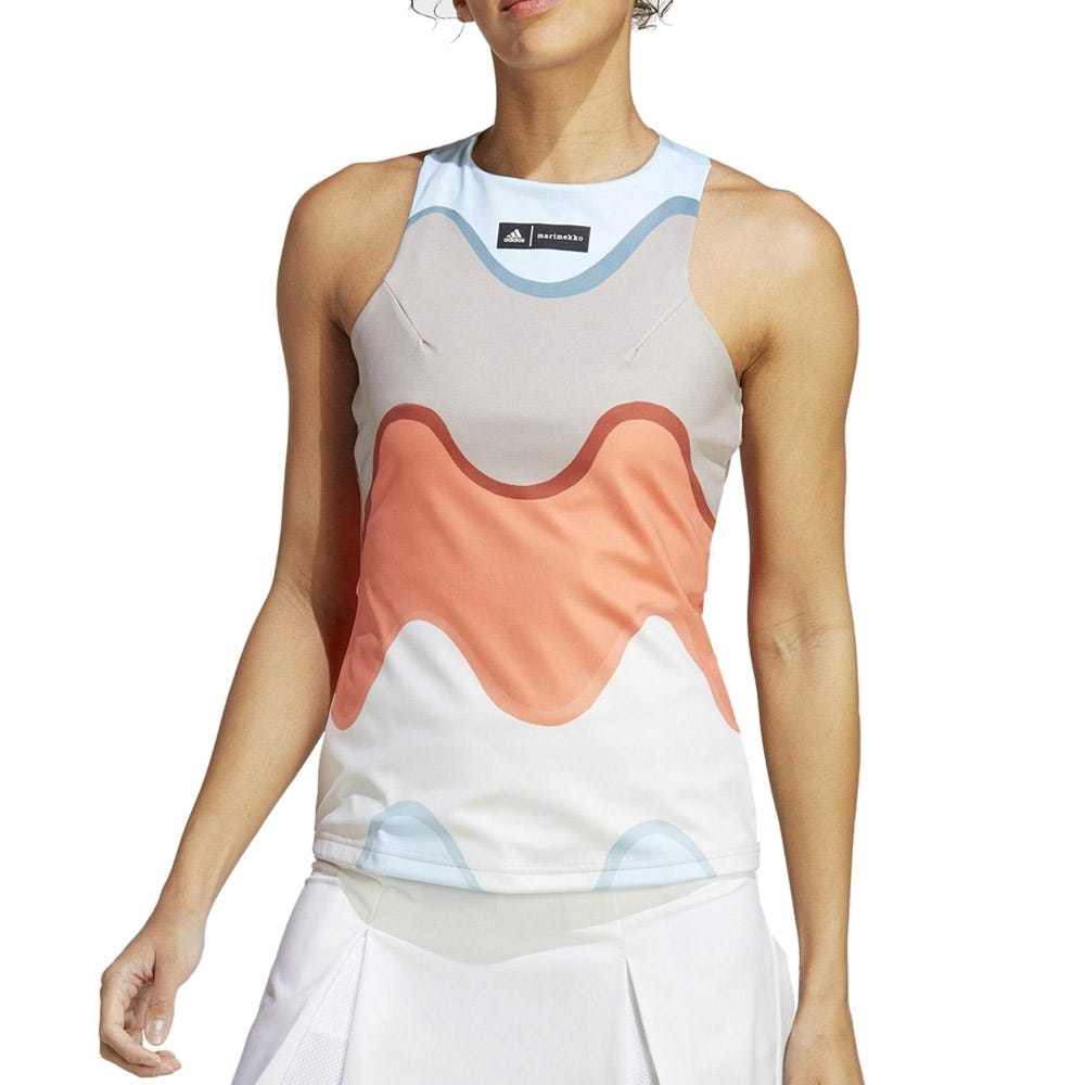 CAMISETA TIRANTES ADIDAS PREMIUM MUJER CORAL