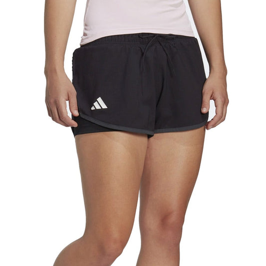 SHORT ADIDAS CLUB MUJER NEGRO