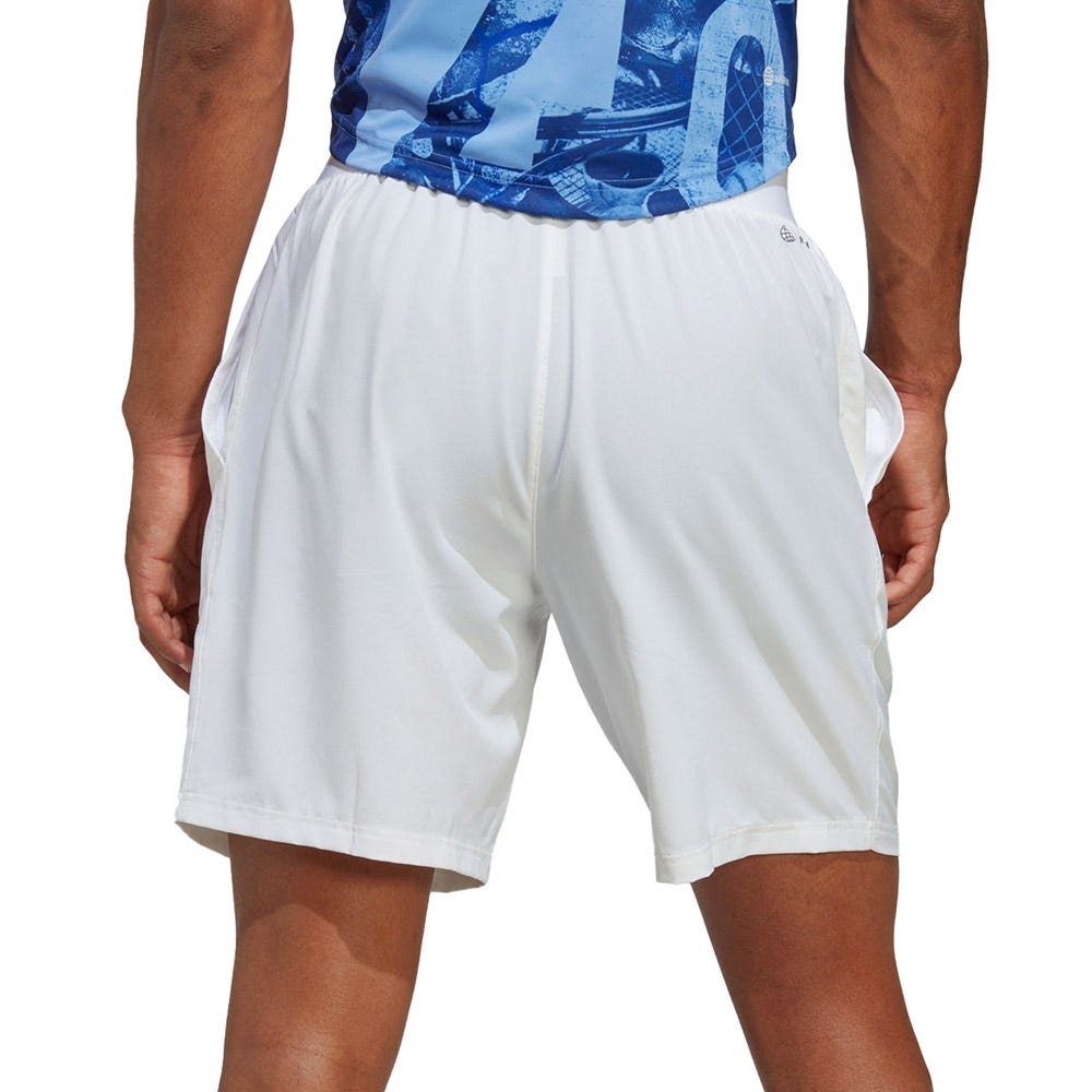 PANTALÓN CORTO ADIDAS CLUB BLANCO