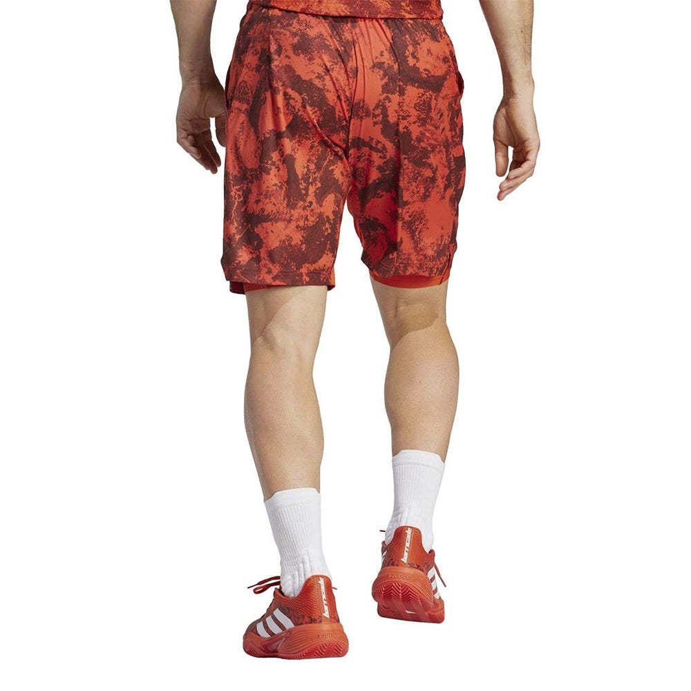 PANTALÓN CORTO ADIDAS PARIS ROJO