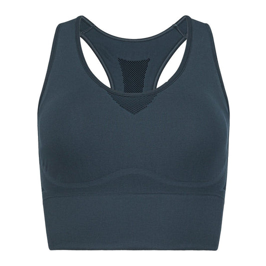 SUJETADOR HEAD FLEX SEAMLESS MUJER AZUL MARINO