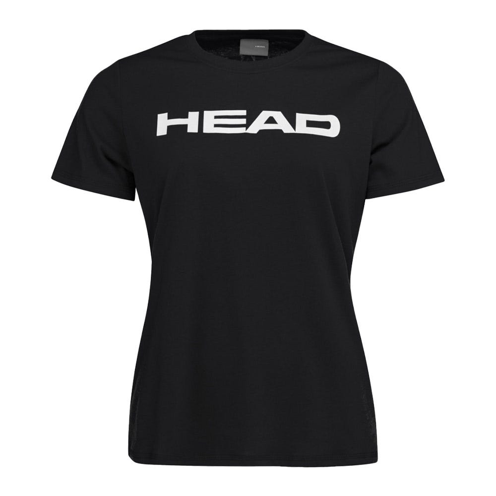 CAMISETA HEAD CLUB BASIC MUJER NEGRO