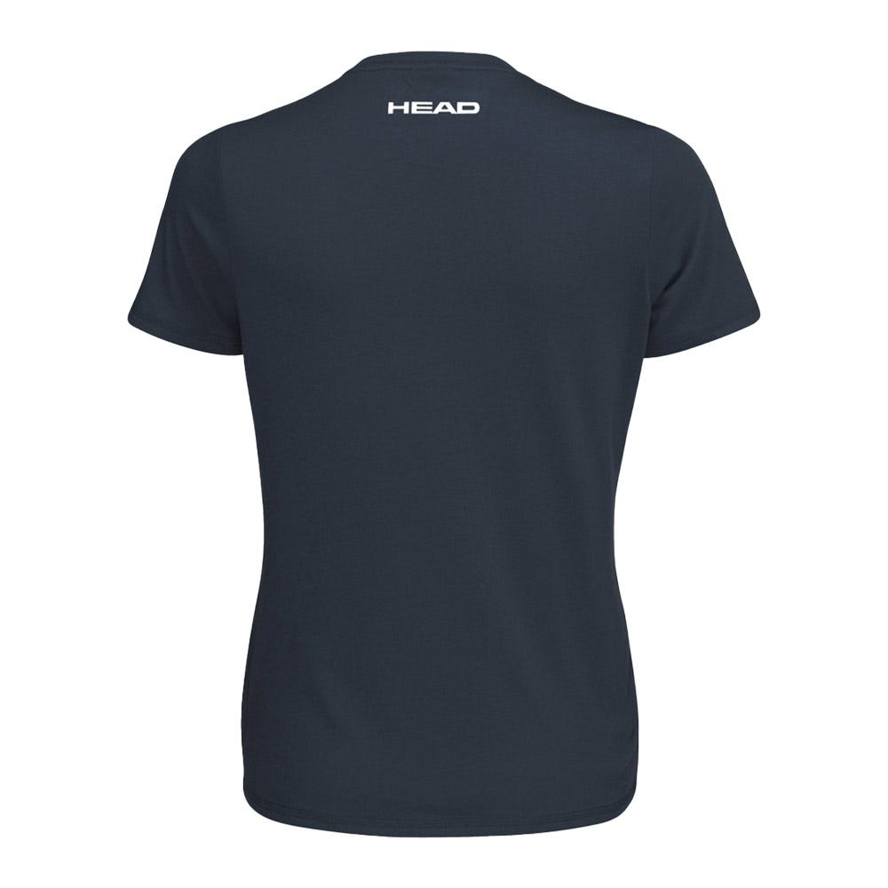 CAMISETA HEAD CLUB BASIC MUJER AZUL MARINO