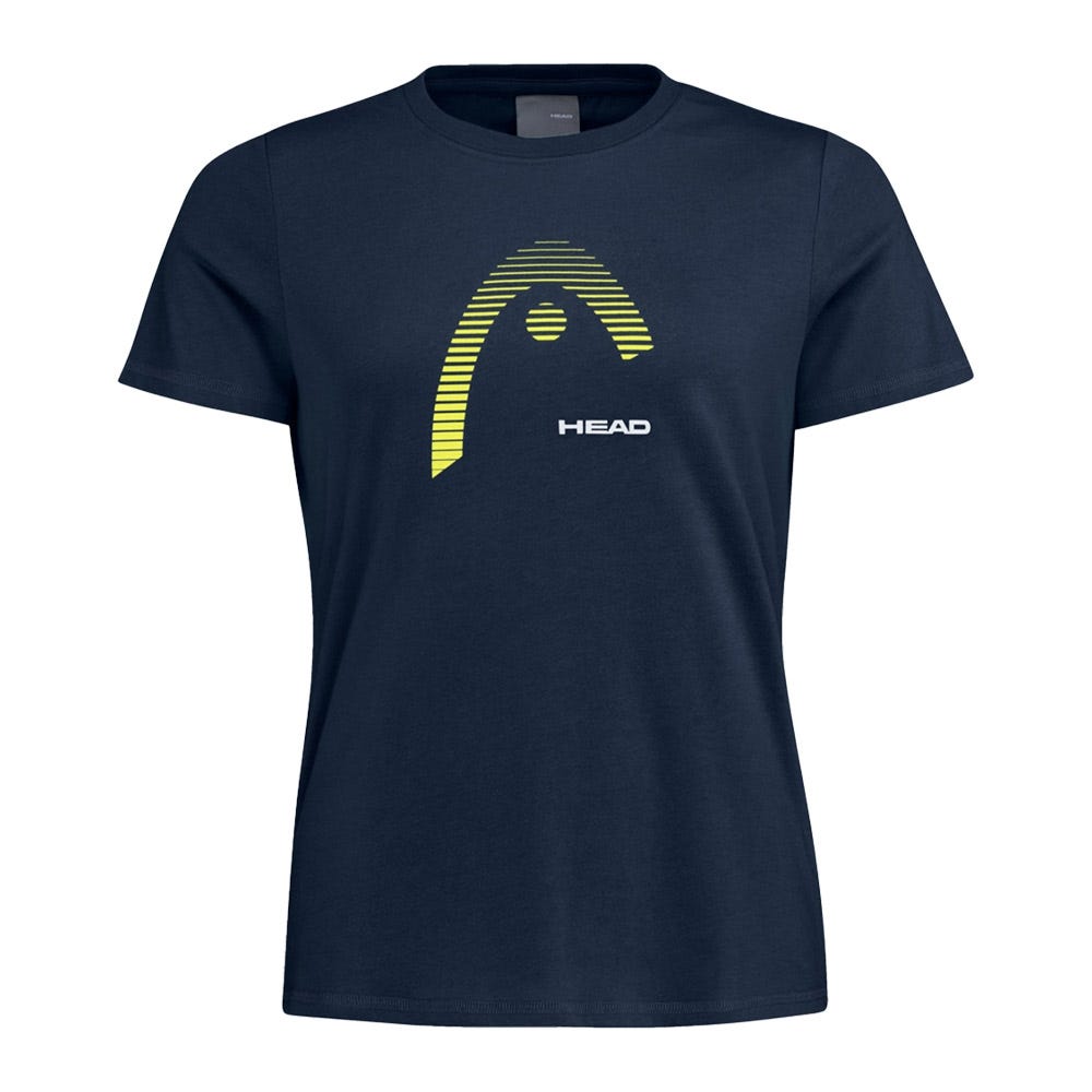 CAMISETA HEAD CLUB LARA MUJER AZUL MARINO