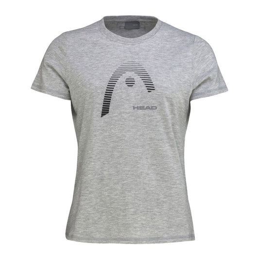 CAMISETA HEAD CLUB LARA MUJER GRIS