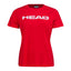CAMISETA HEAD CLUB LUCY MUJER ROJO
