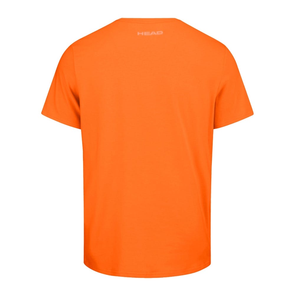 CAMISETA HEAD WE ARE PADEL NARANJA