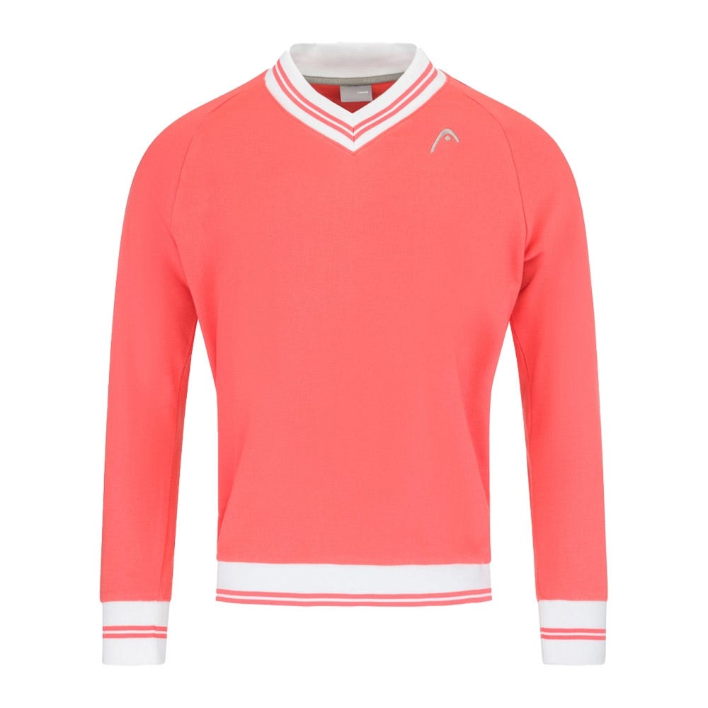 JERSEY HEAD V-NECK CORAL