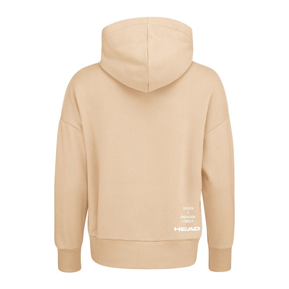 SUDADERA HEAD MOTION MUJER BEIGE