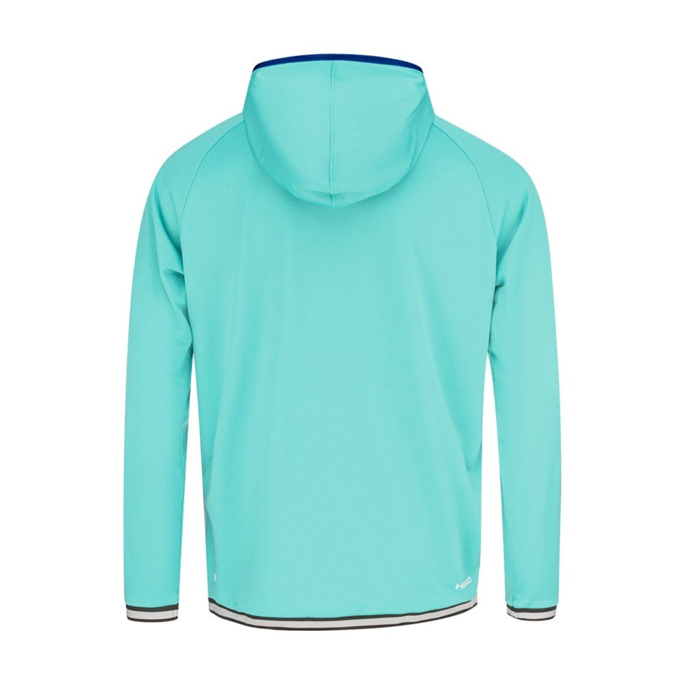 SUDADERA HEAD TOPSPIN HOODIE AZUL TURQUESA