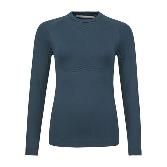 CAMISETA DE MANGA LARGA HEAD FLEX SEAMLESS MUJER AZUL MARINO