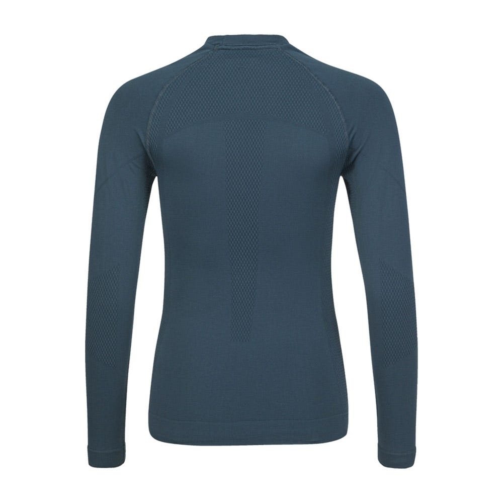 CAMISETA DE MANGA LARGA HEAD FLEX SEAMLESS MUJER AZUL MARINO
