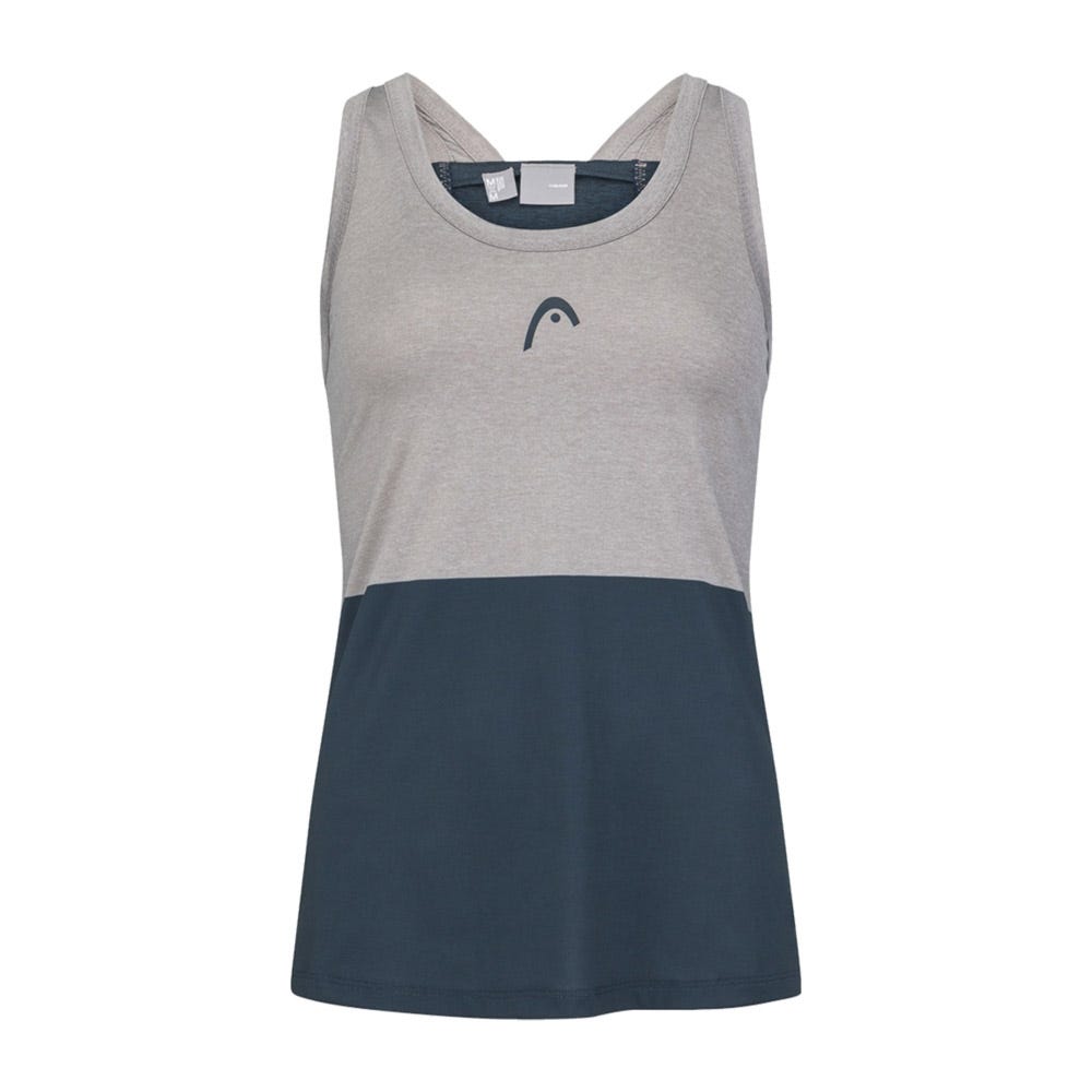 CAMISETA DE TIRANTES HEAD PADEL TECH MUJER AZUL MARINO