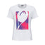CAMISETA HEAD VISION MUJER BLANCO