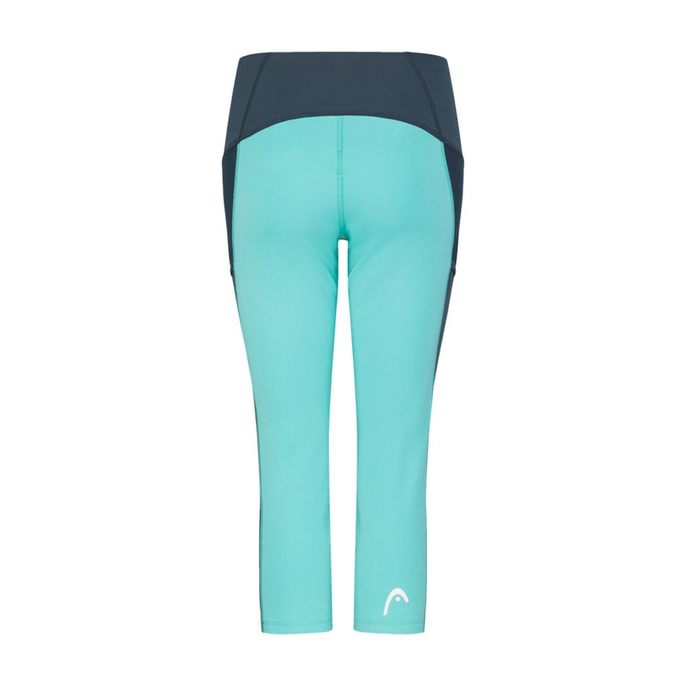 MALLAS HEAD POWER 3/4 TIGHTS MUJER AZUL
