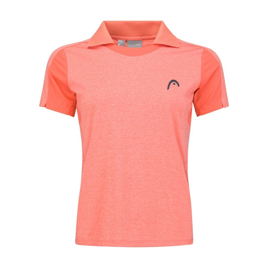 POLO HEAD PADEL TECH NV MUJER CORAL