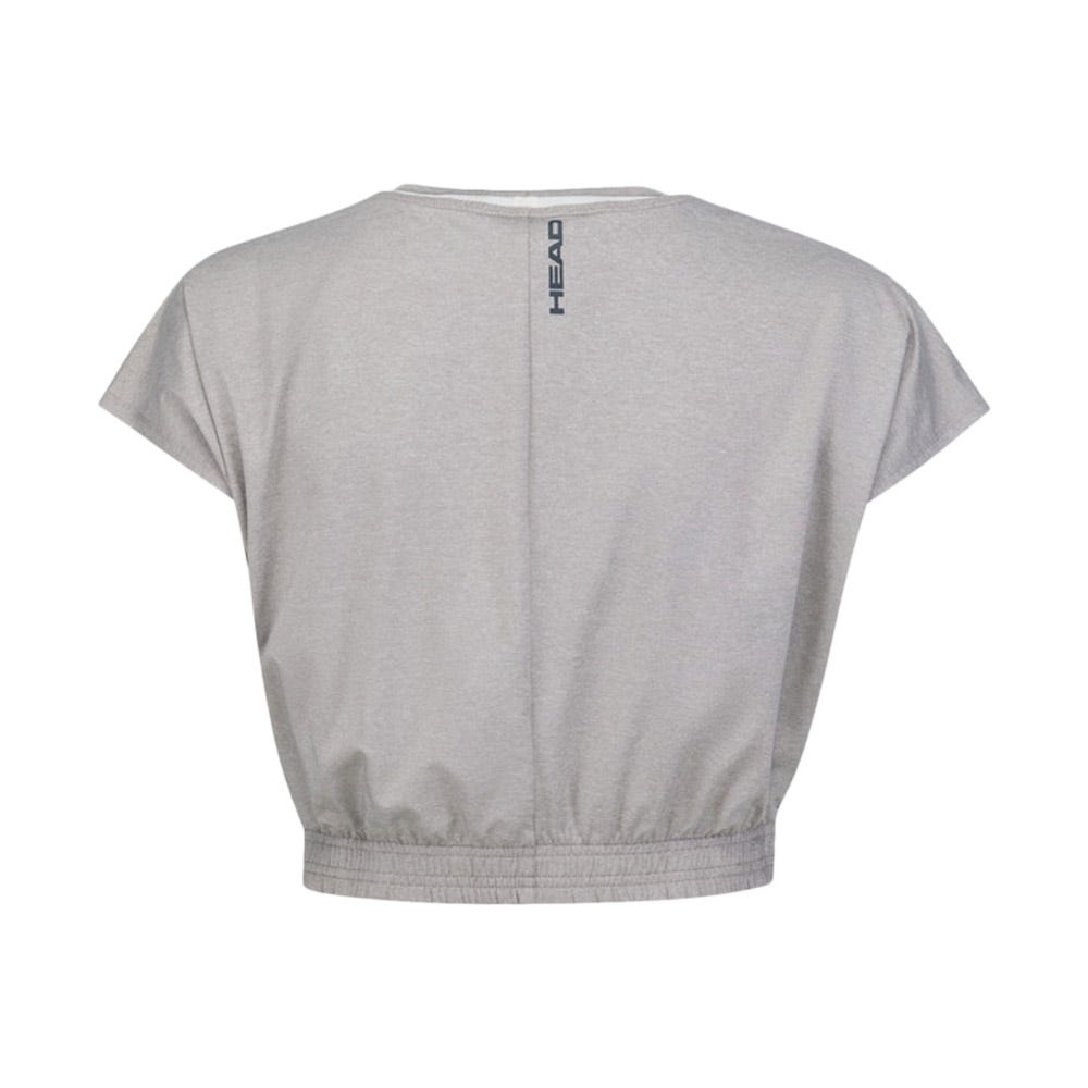 TOP HEAD PADEL CROP MUJER GRIS