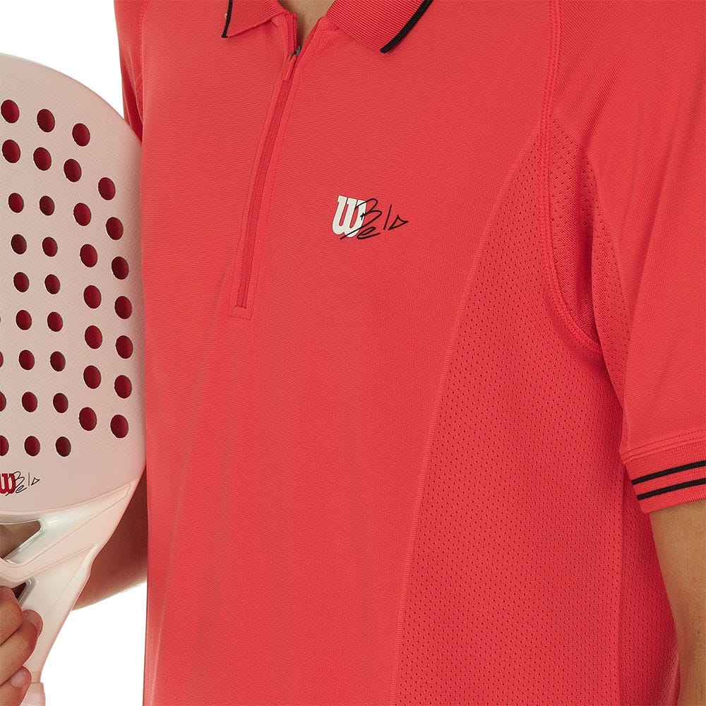 POLO WILSON SERIES SEAMLESS ROJO