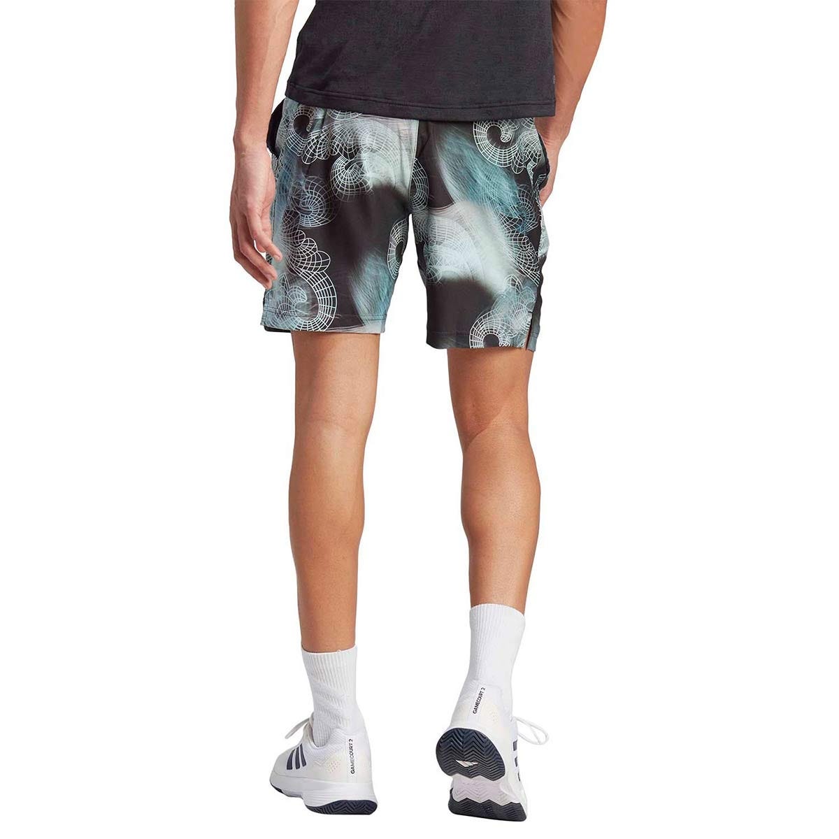 PANTALÓN CORTO ADIDAS PRINTED ERGO NEGRO