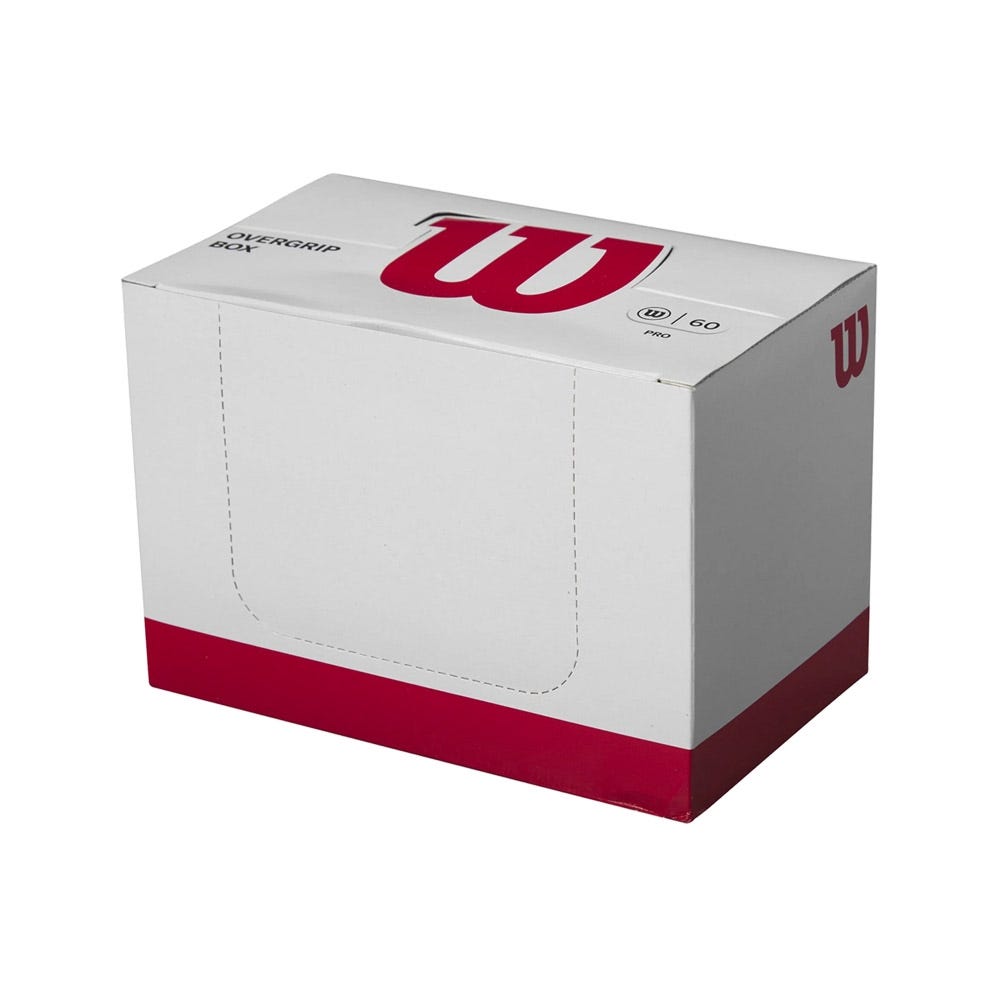 CAJA 60 UDS OVERGRIP WILSON PRO WR8438201001 BLANCO