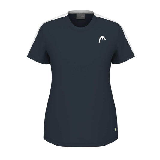 CAMISETA HEAD TIE-BREAK T-SHIRT 814644 MUJER AZUL MARINO