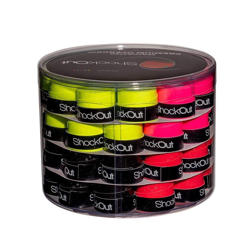 TAMBOR SHOCKOUT X60 OVERGRIPS PREMIUM MULTICOLOR PERFORADO