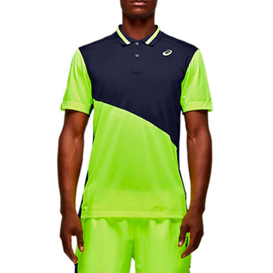 POLO ASICS CLUB M VERDE