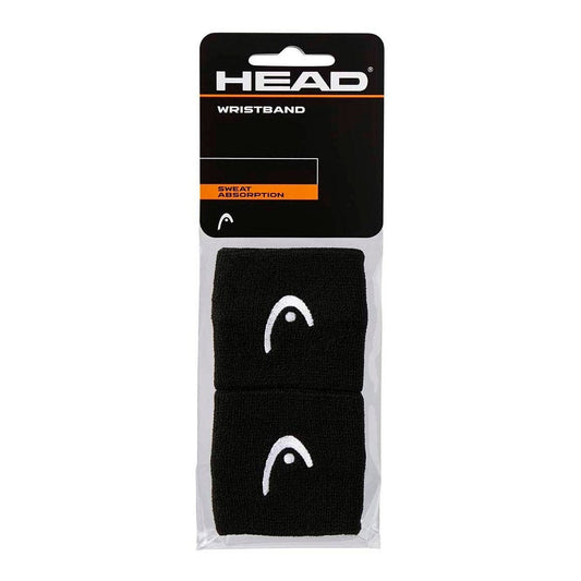 MUÑEQUERA HEAD 2,5 INCH NEGRO